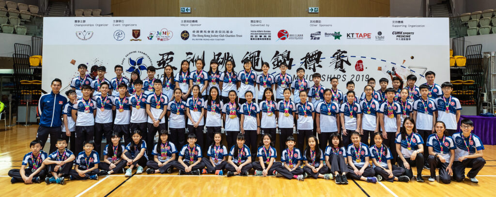 第10屆亞洲跳繩錦標賽Elite團隊相片